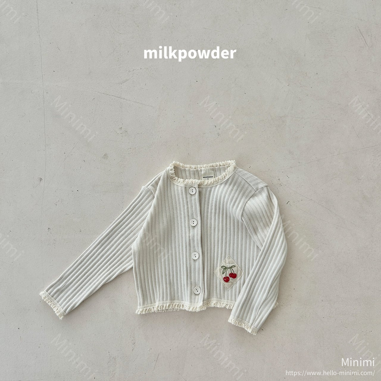 milkpowder Cherry Cardigan 細節圖 6