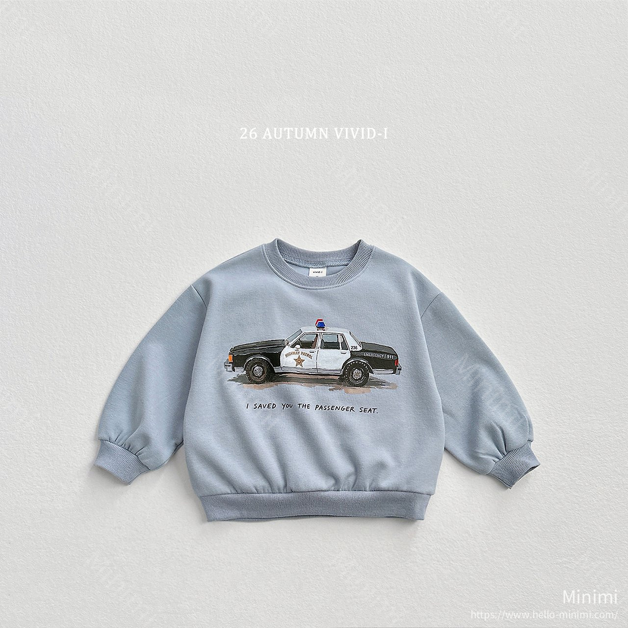 VIVID-I Retro Car Sweatshirt 細節圖 4