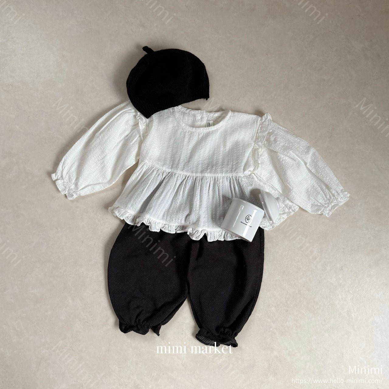 mimi-market Momo Frill Pants 細節圖 15