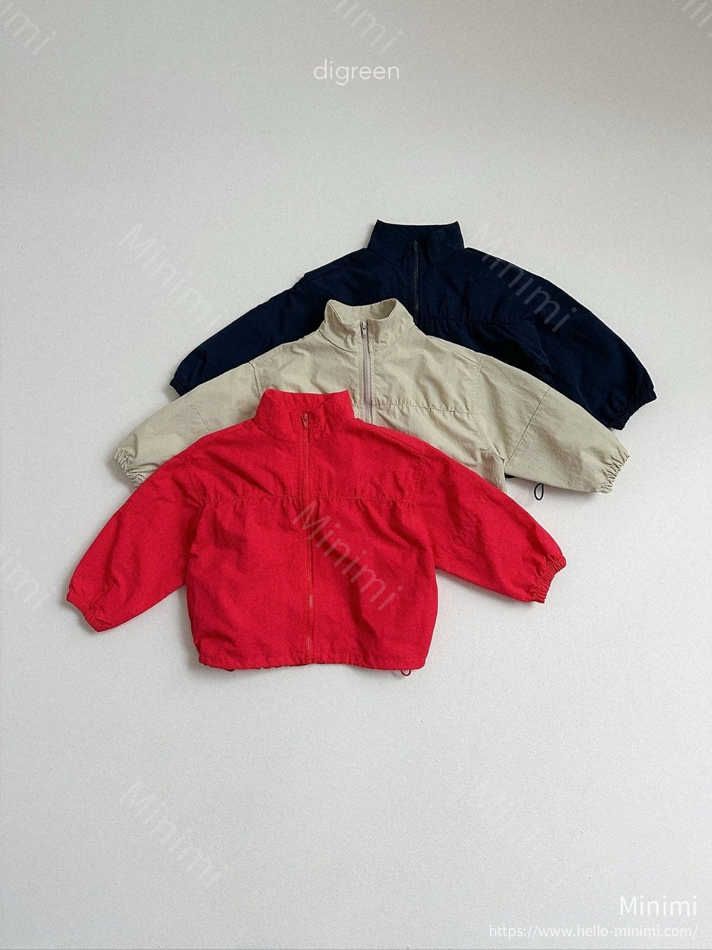 digreen Rib Windbreaker 細節圖 3