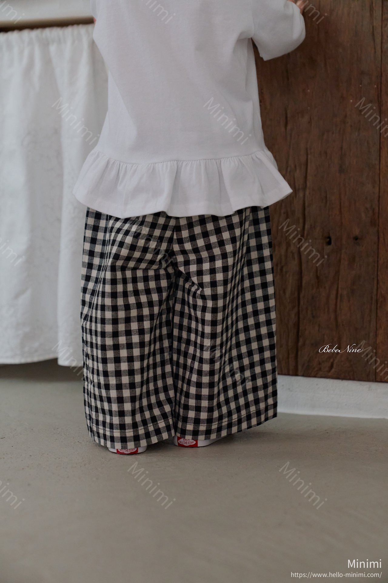 bebe nine Maple Check Pants 細節圖 6