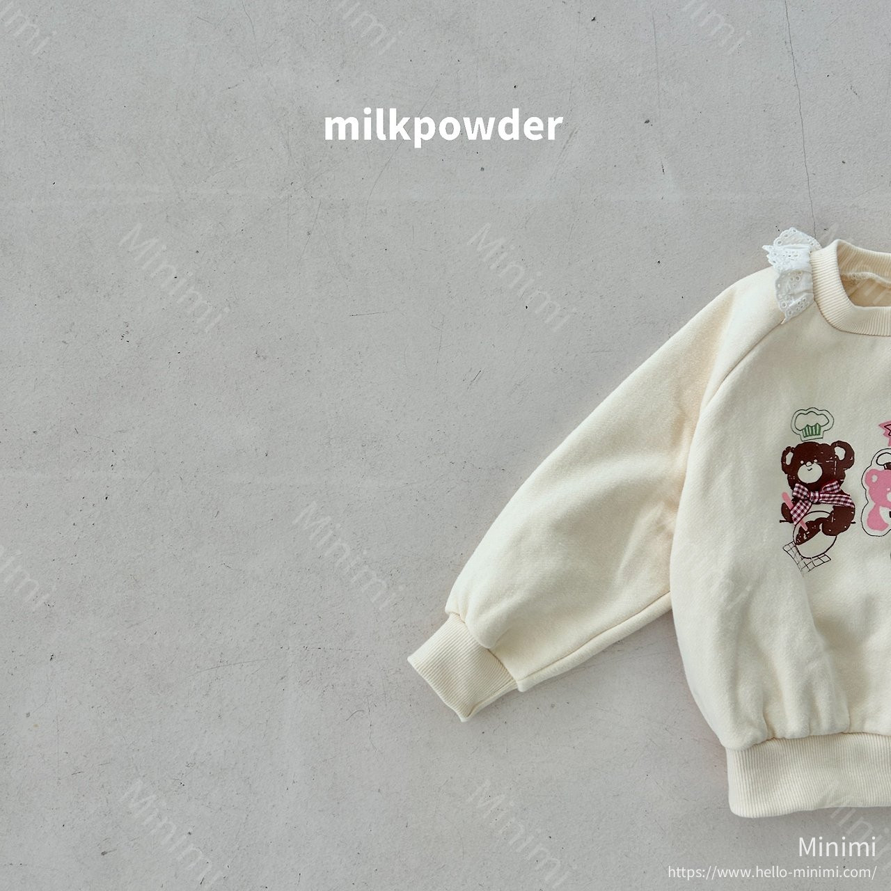 milkpowder Cooking Sweatshirt 細節圖 10
