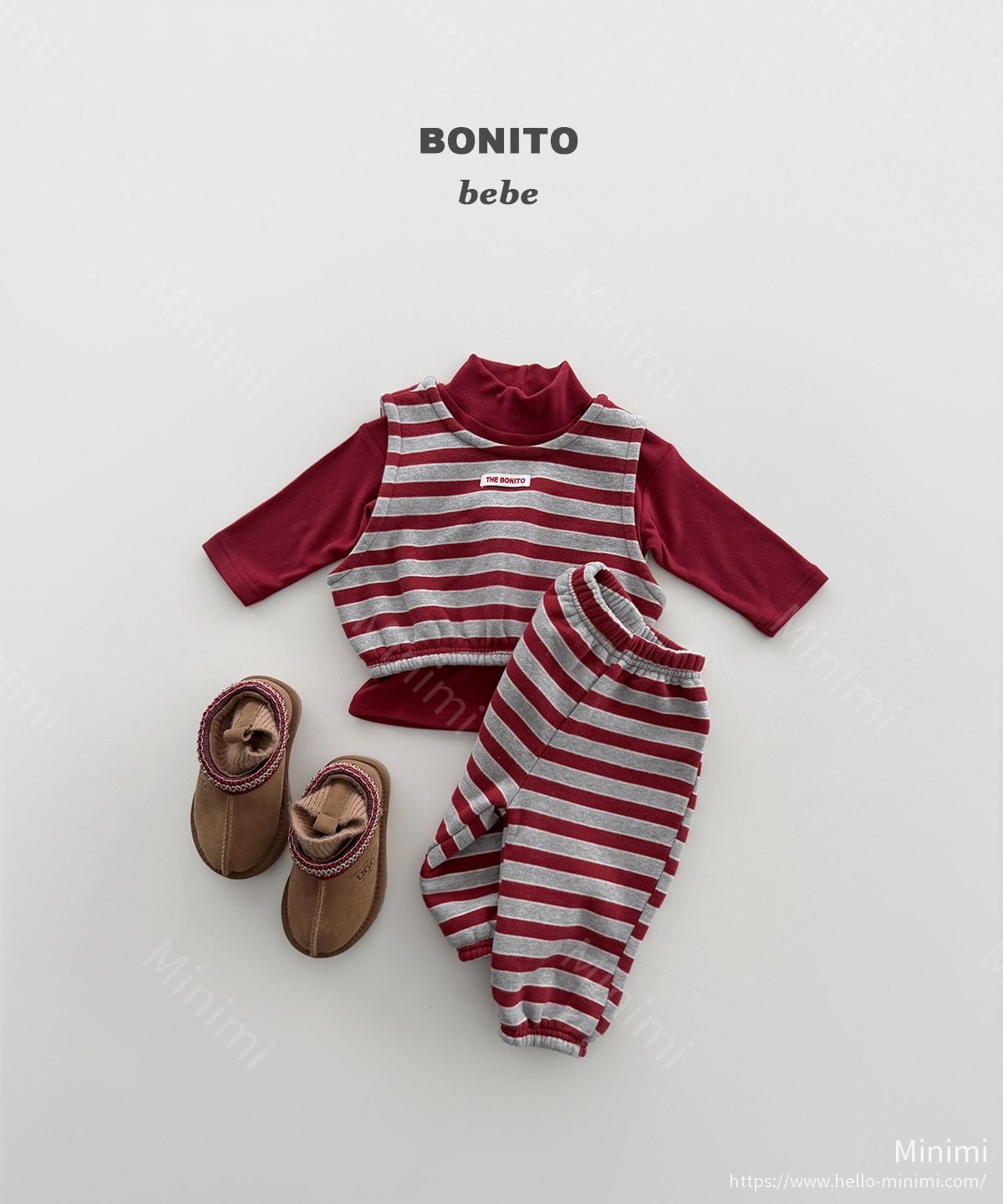 BONITO Stripe Vest Set 細節圖 10