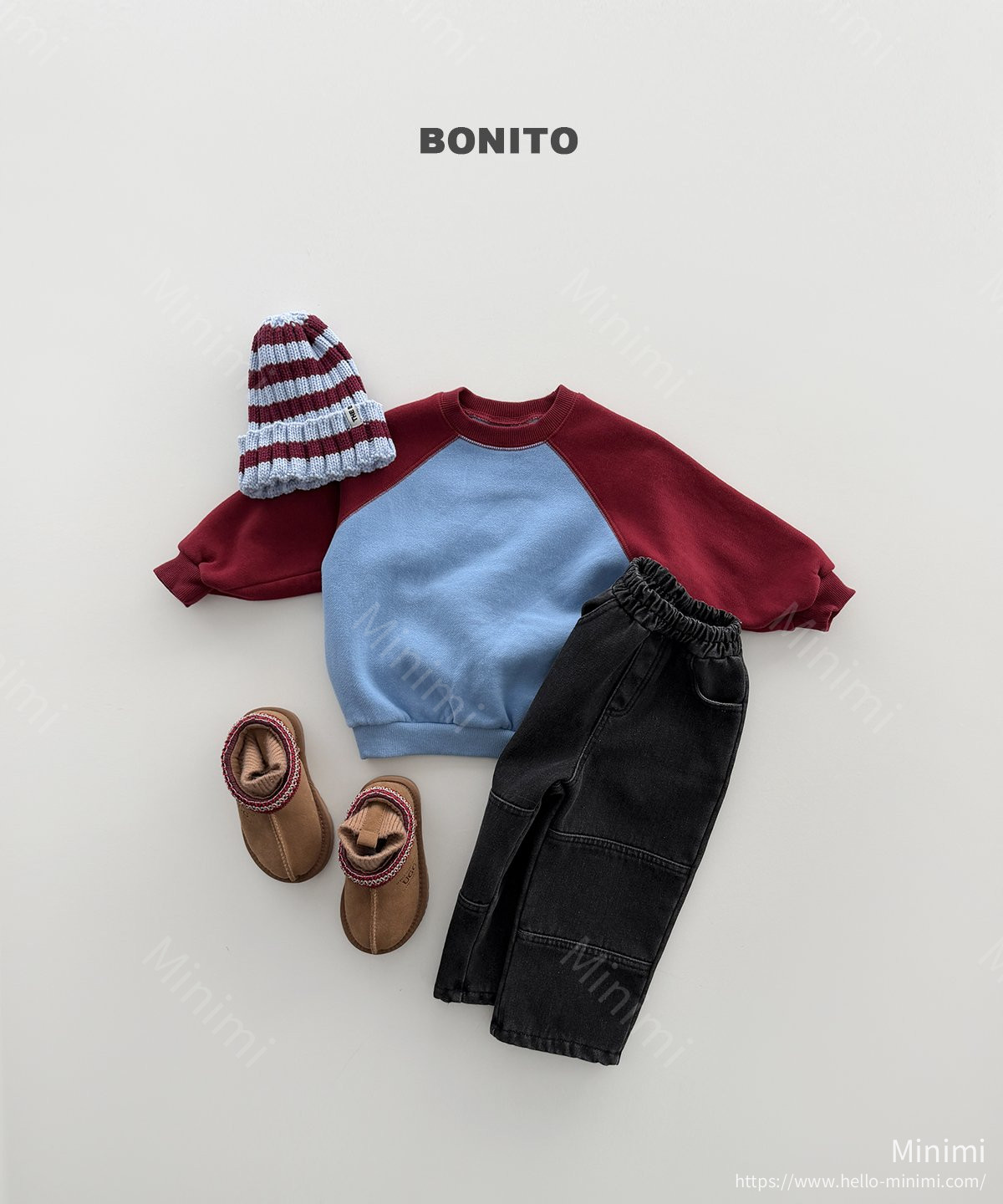 BONITO Two-Tone Knit Beanie 細節圖 4