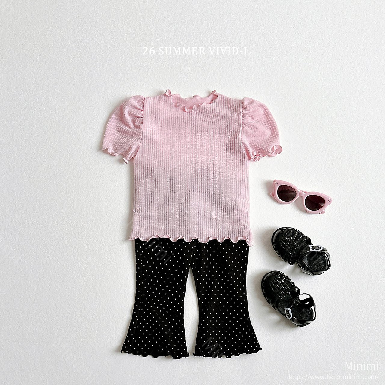 VIVID-I Pattern Flared Cropped Pants 細節圖 14