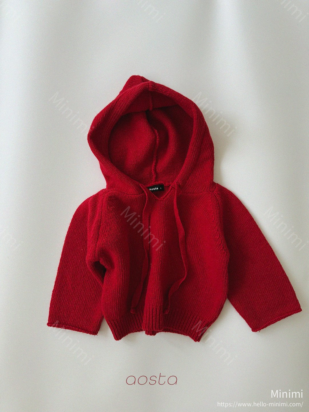 Aosta atelier Knit Cookie Hoodie 細節圖 1
