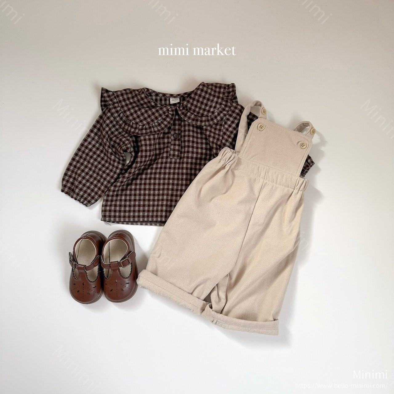 mimi-market Corduroy Overalls 細節圖 2