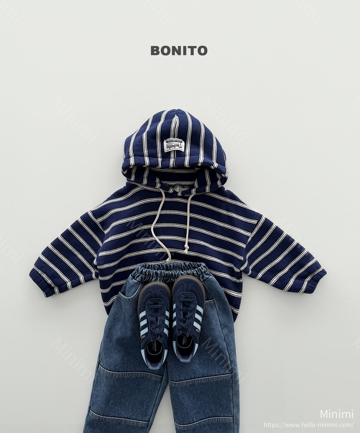 BONITO Jolly Stripe Hoodie 細節圖 5