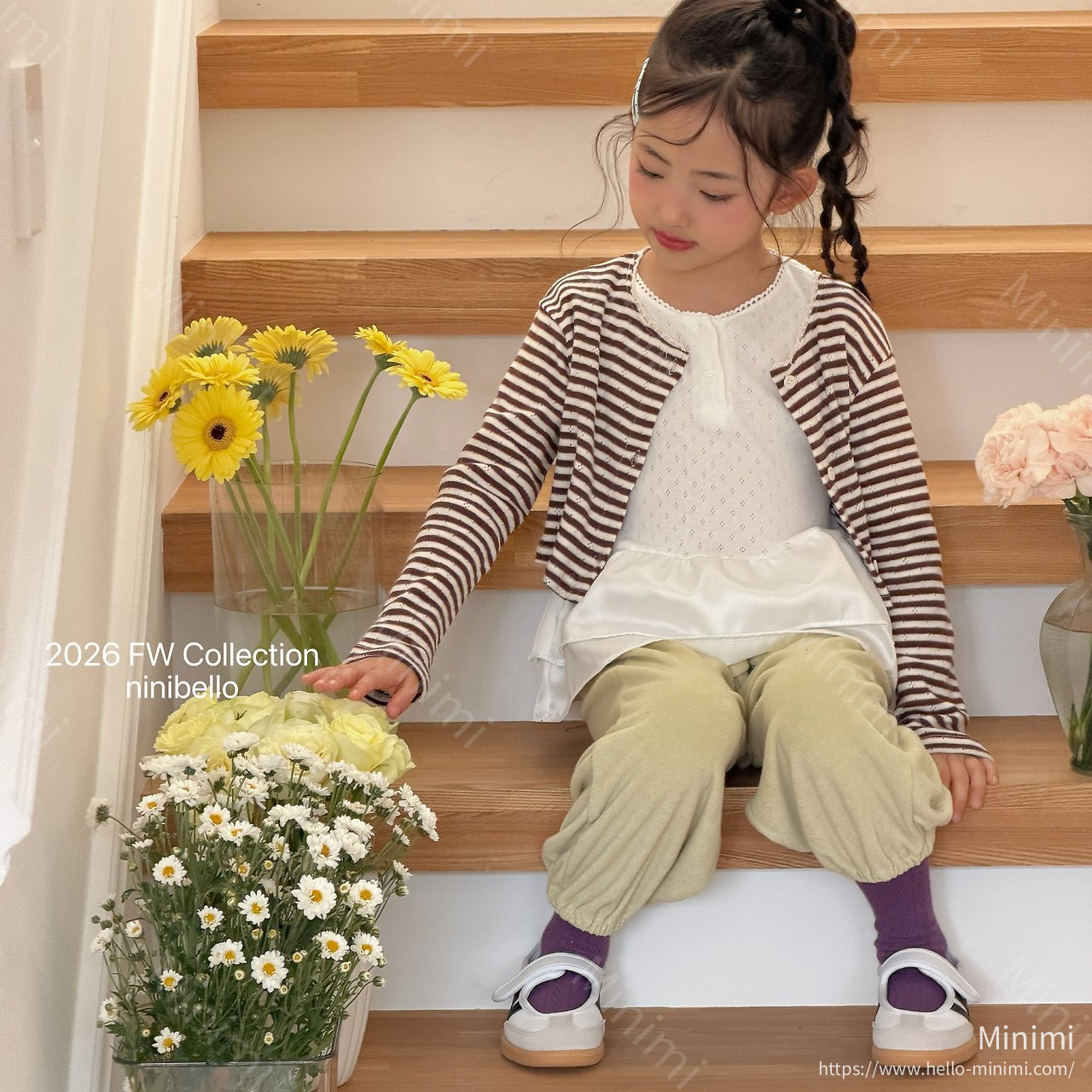 ninibello Tommy Stripe Cardigan 細節圖 15