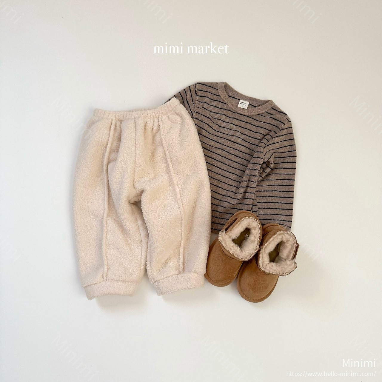 mimi-market Egg Pintuck Jogger 細節圖 10