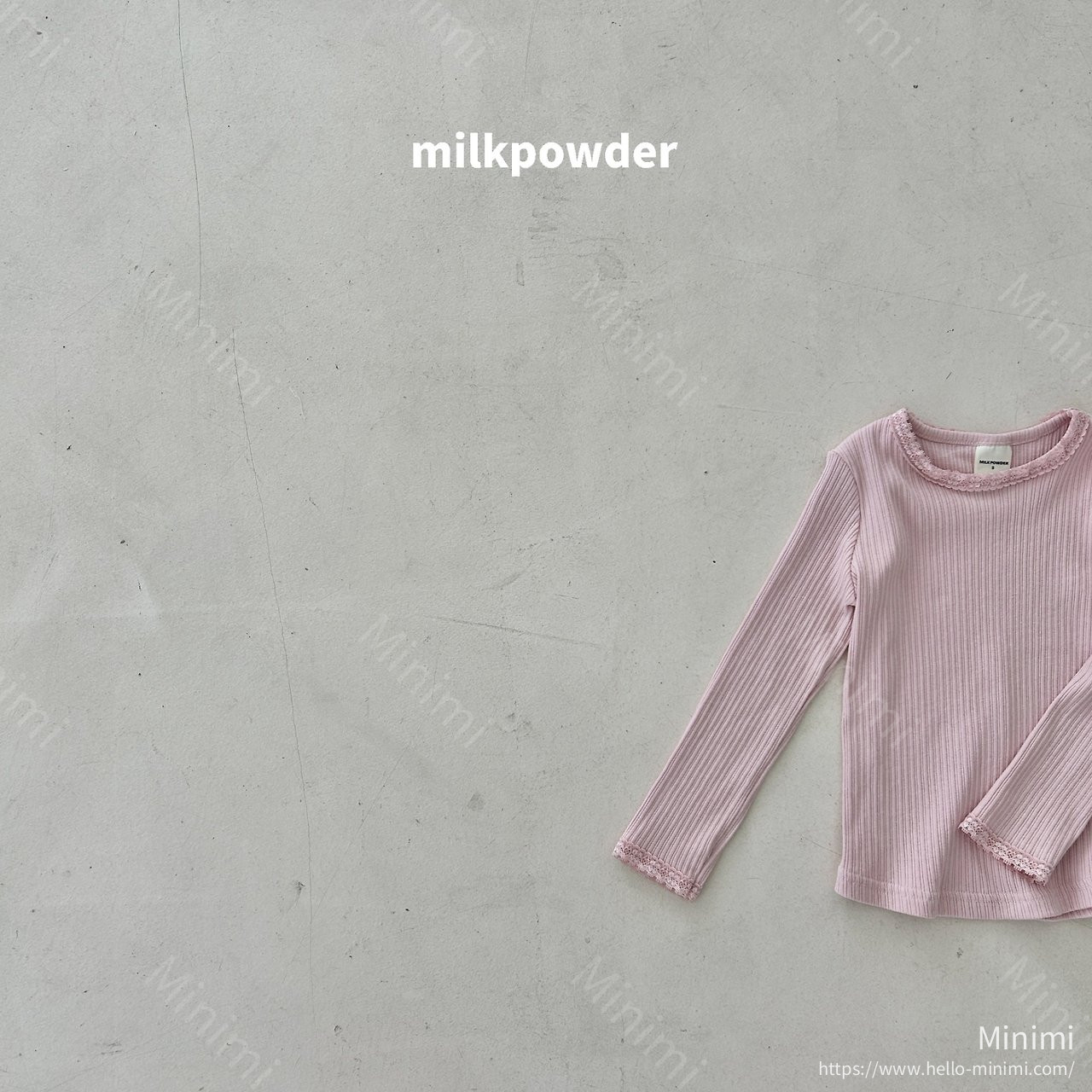milkpowder Soft Tee 細節圖 12