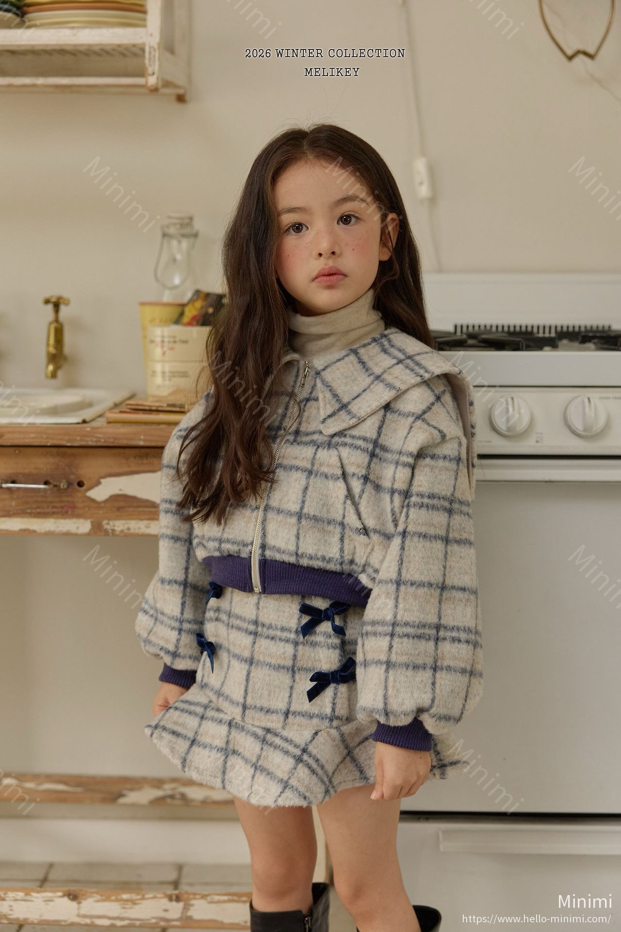 Melikey Check Ribbon Frill Skirt 細節圖 28