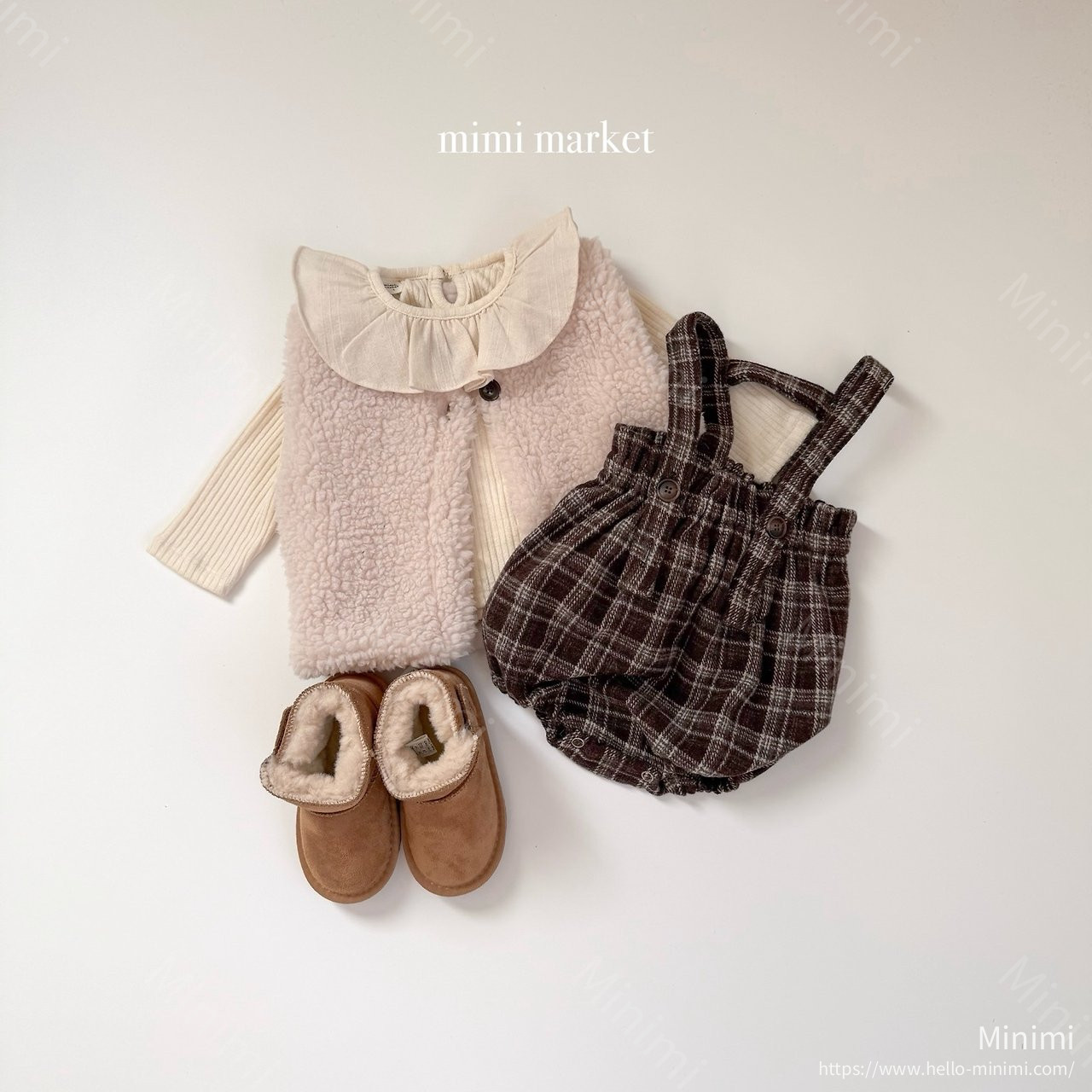 mimi-market Carol Jar Overalls 細節圖 2