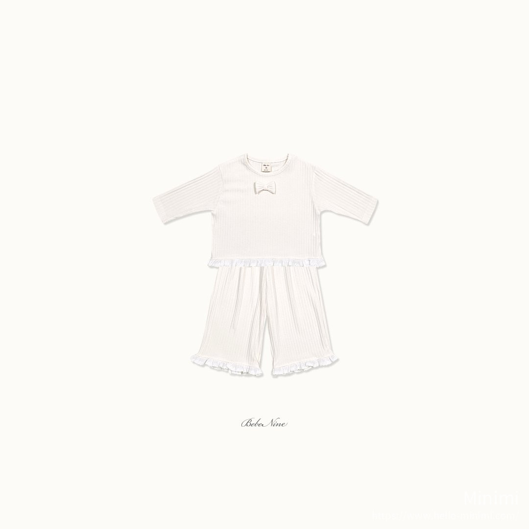 bebe nine Lily Frill Set 細節圖 14