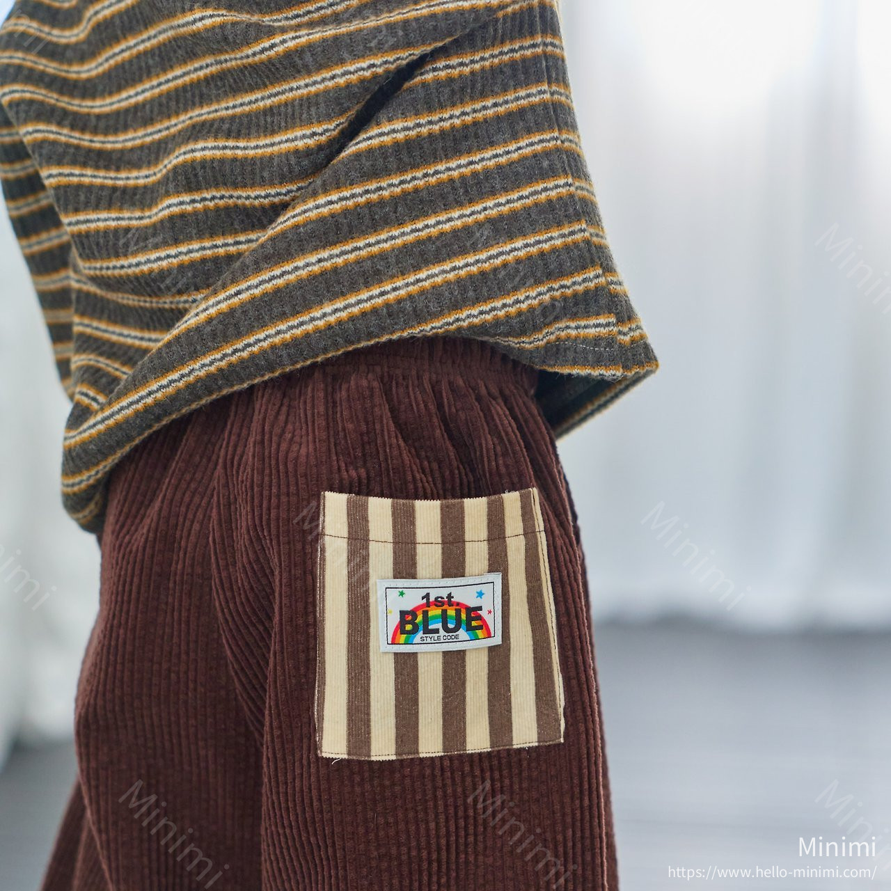 1st BLUE Corduroy Cabra Pants 細節圖 11