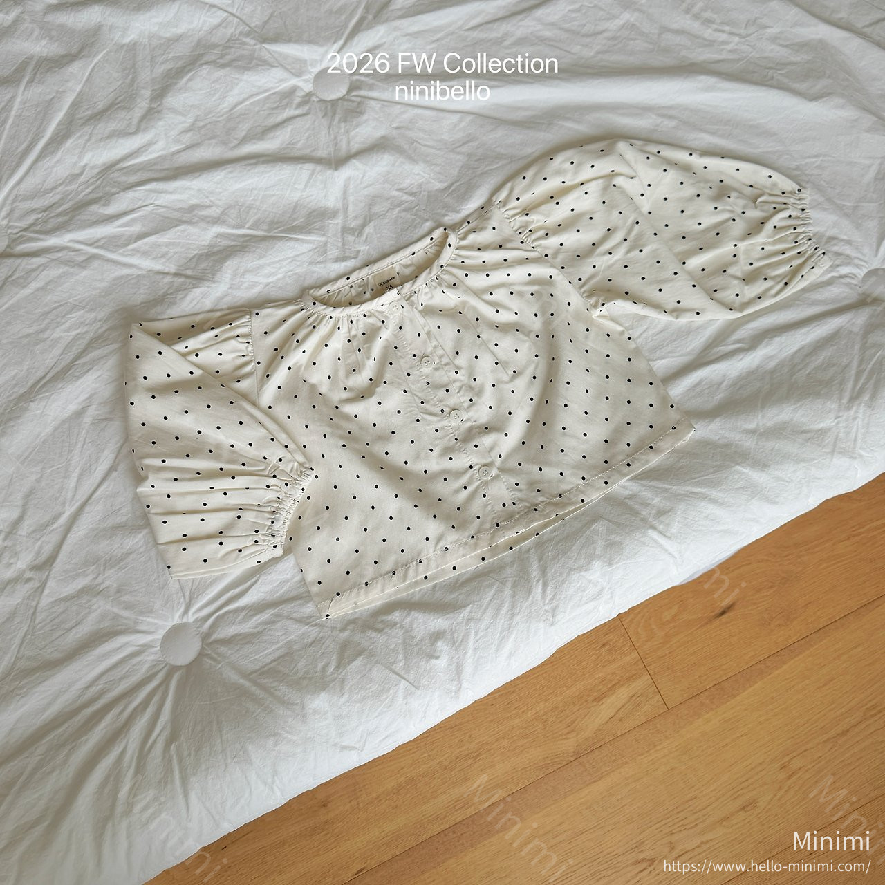 ninibello Hazel Puff Blouse 細節圖 1