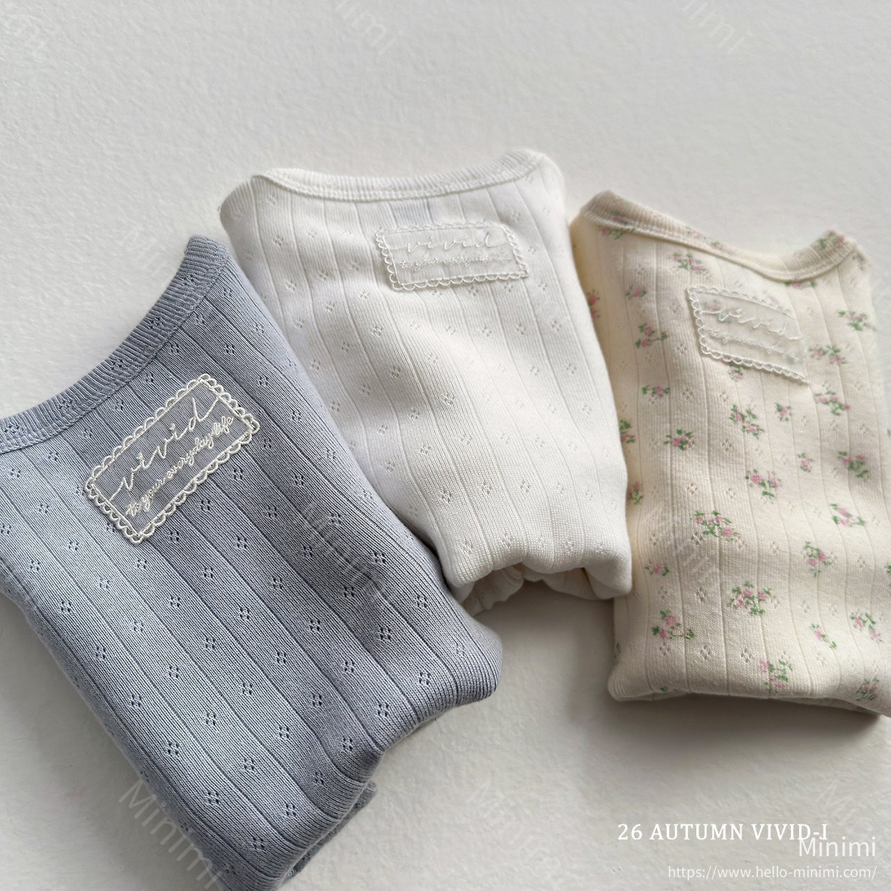 VIVID-I Lace Label Eyelet T-shirt 細節圖 17
