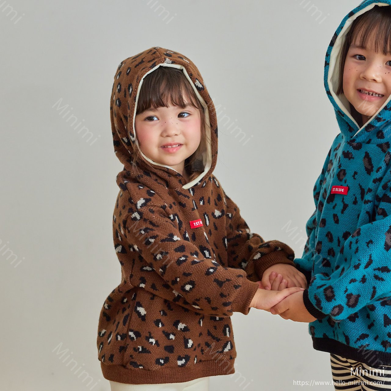 1st BLUE Leopard Cone Hoodie 細節圖 12