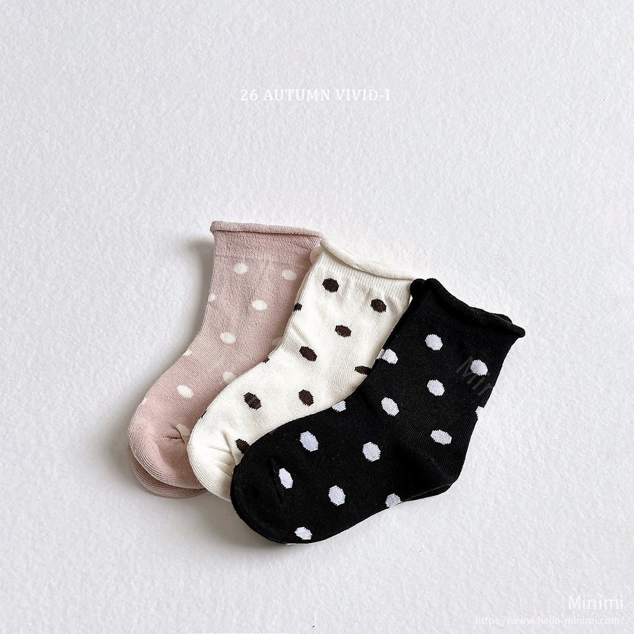 VIVID-I Polka Dot Socks 細節圖 3