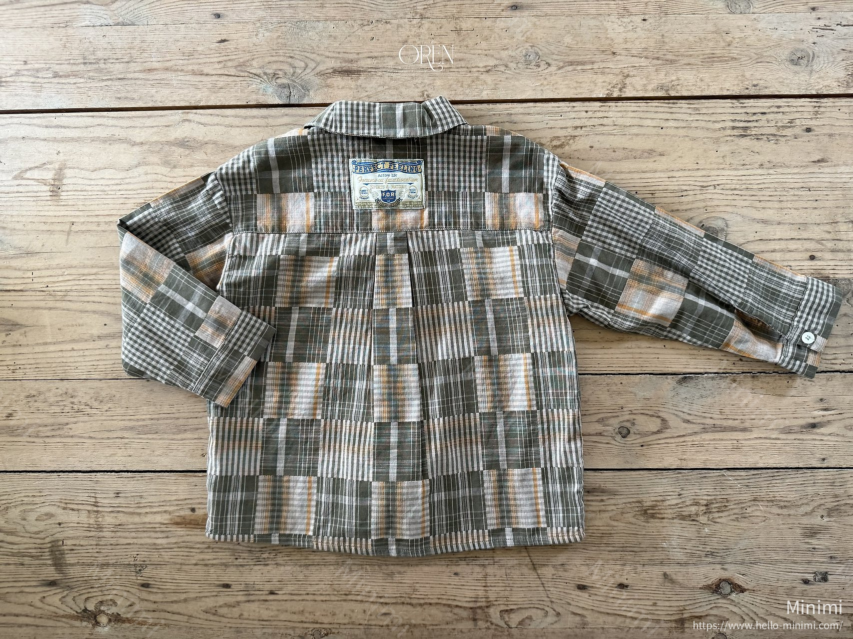 Oren Oliver Patchwork Shirt 細節圖 19