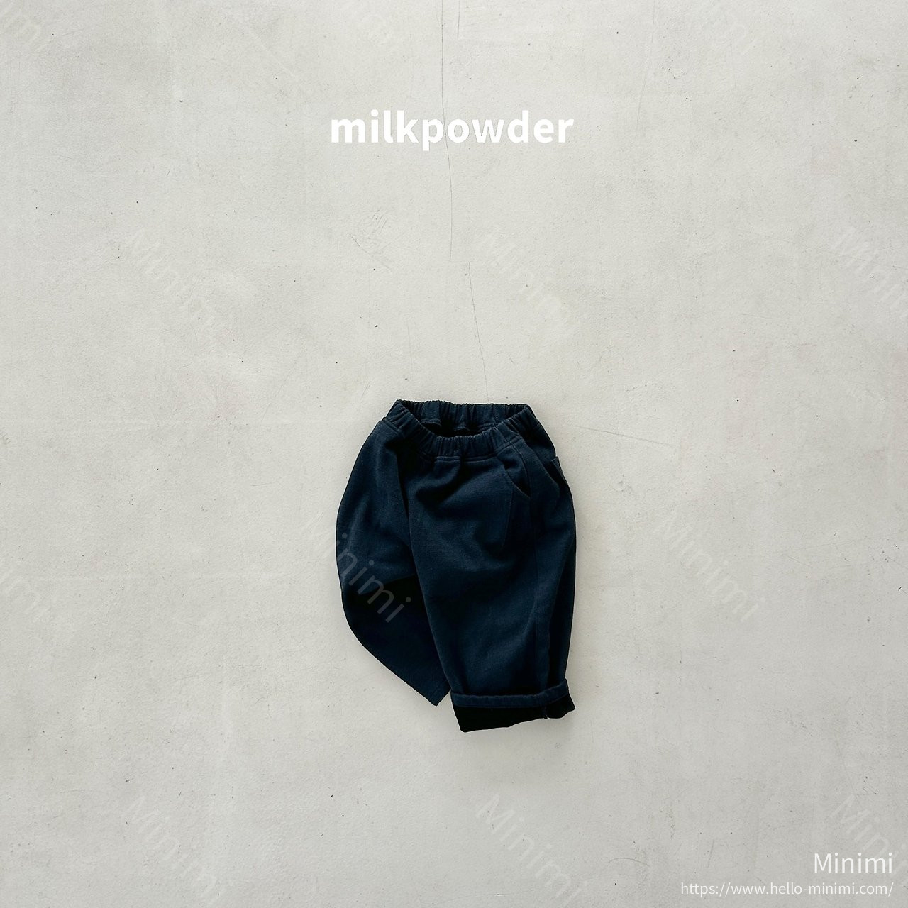 milkpowder Velvet Denim Pants 韓國童裝現貨