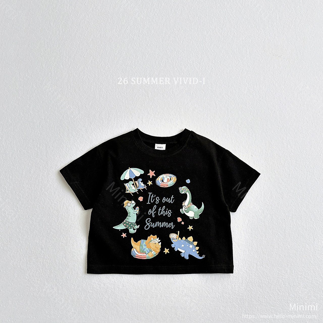 VIVID-I Vacance Dinosaur T-Shirt 細節圖 3