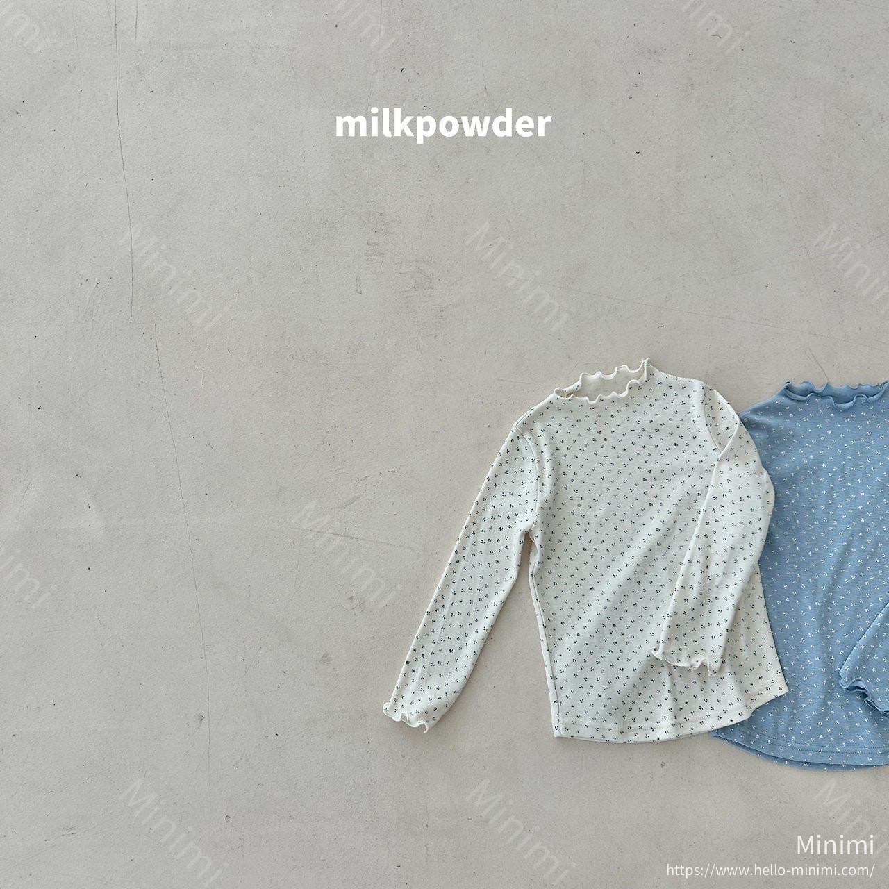 milkpowder Turtleneck Tee 細節圖 2