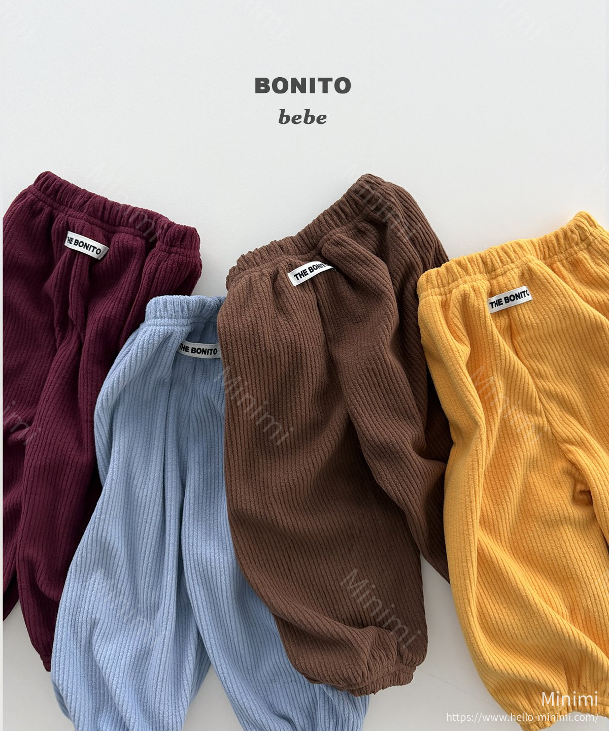 BONITO Wide Rib Jogger Pants 細節圖 1