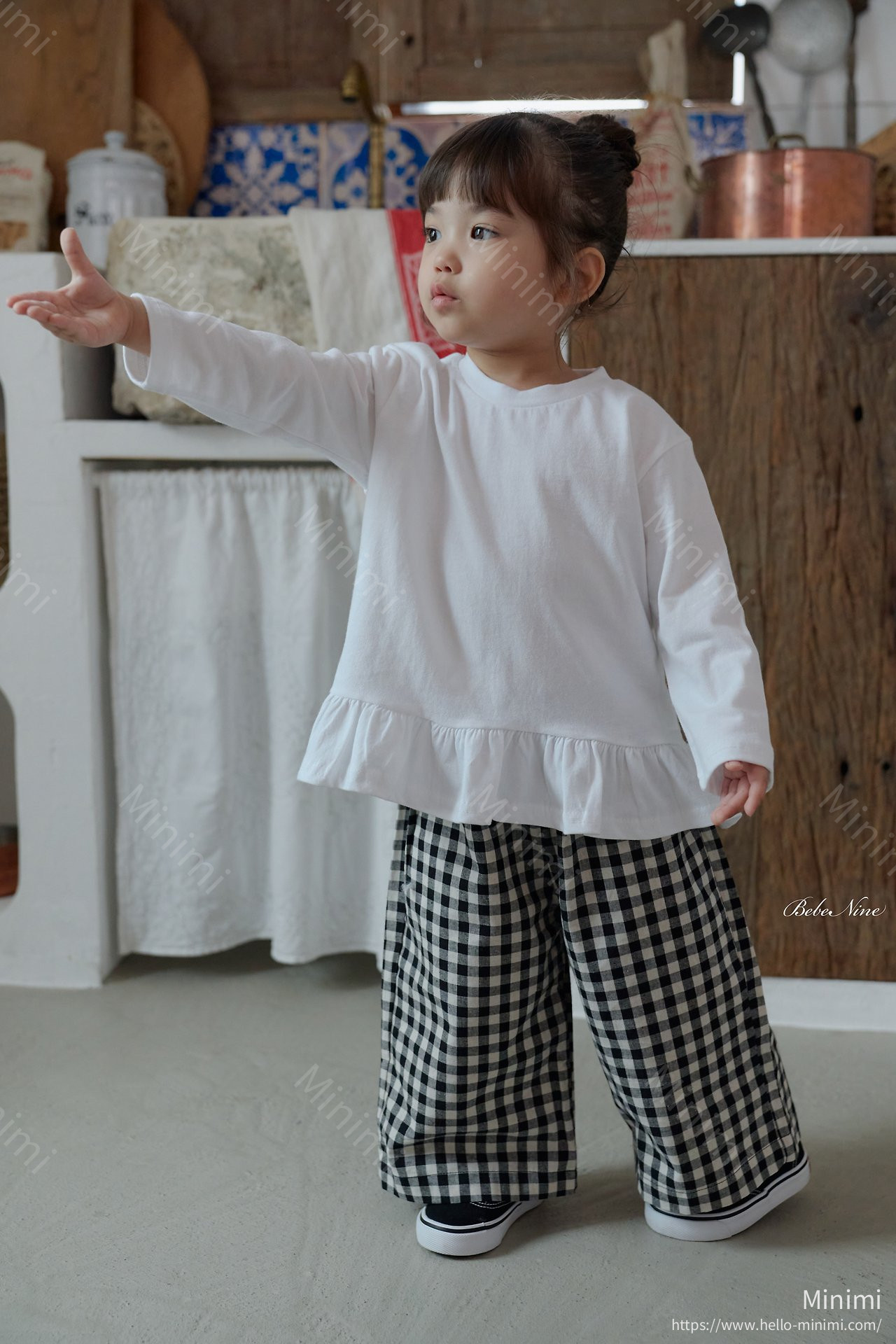 bebe nine Maple Check Pants 細節圖 11