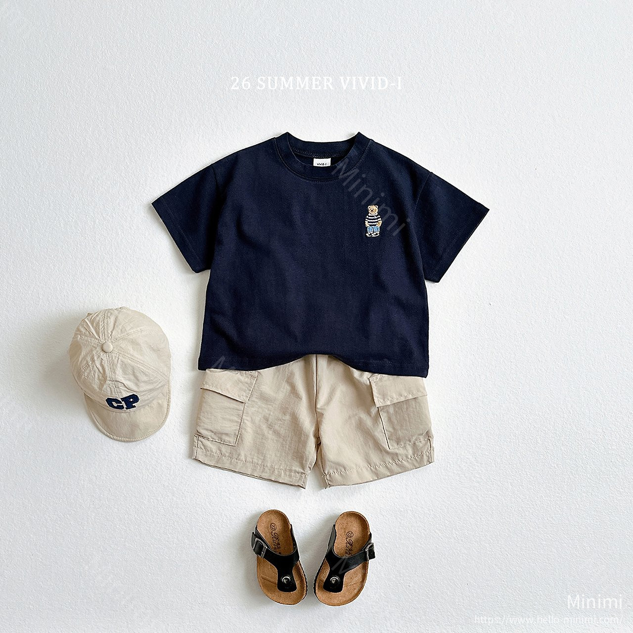 VIVID-I Bear Embroidery T-Shirt 細節圖 17