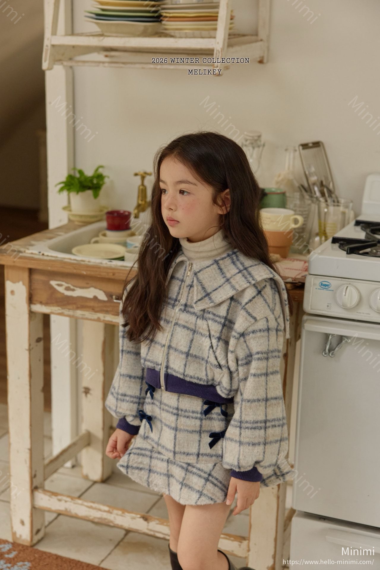 Melikey Check Ribbon Frill Skirt 細節圖 38