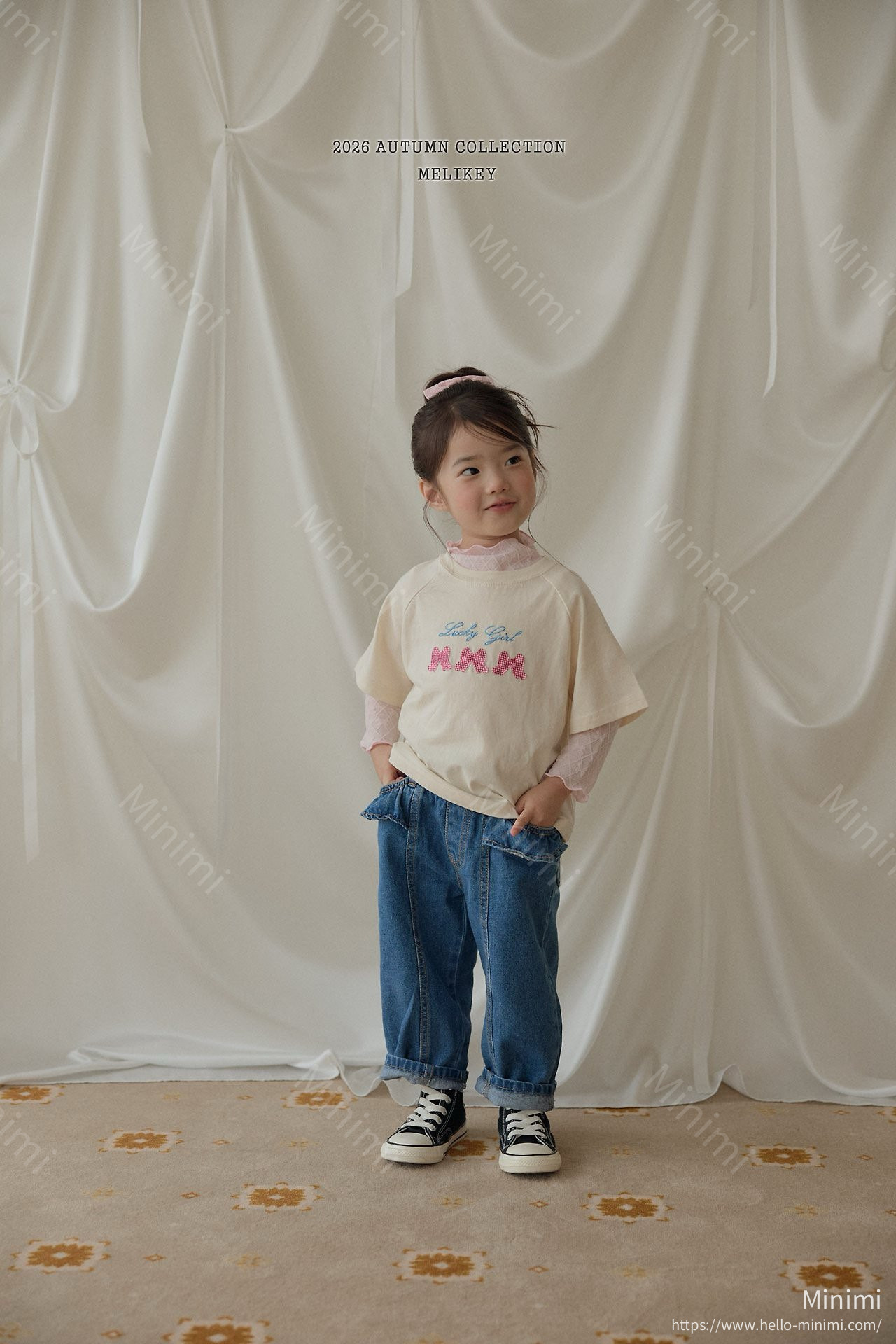 Melikey Frill Slit Denim Pants 細節圖 10