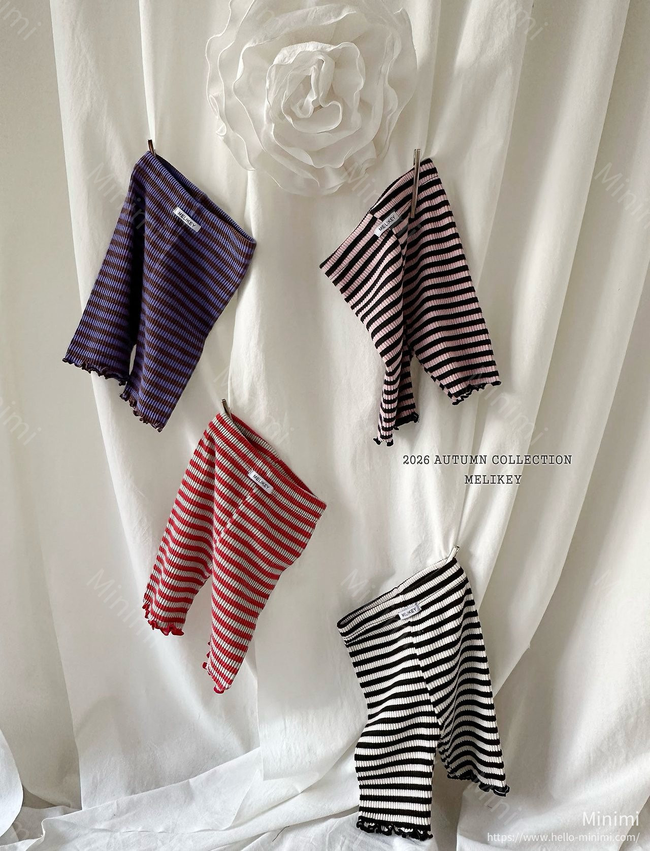 Melikey Color 5-length Leggings - 韓國童裝代購主圖