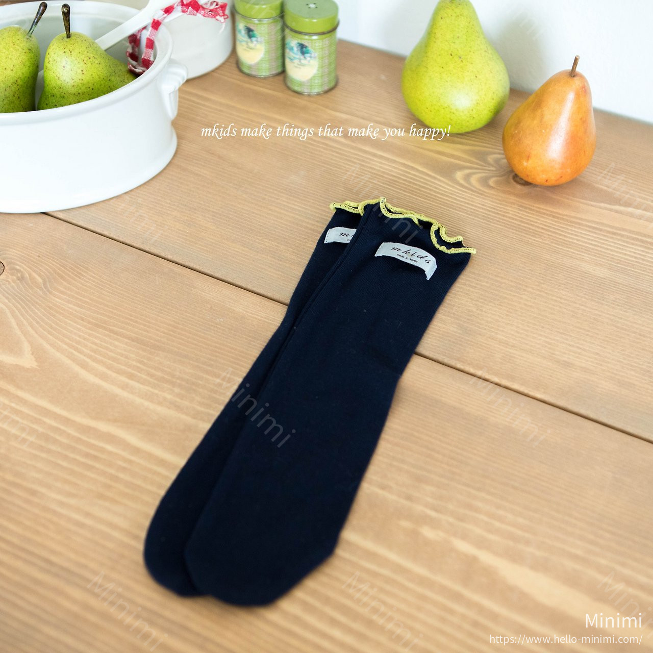 mkids Bagel Knee Socks 細節圖 6