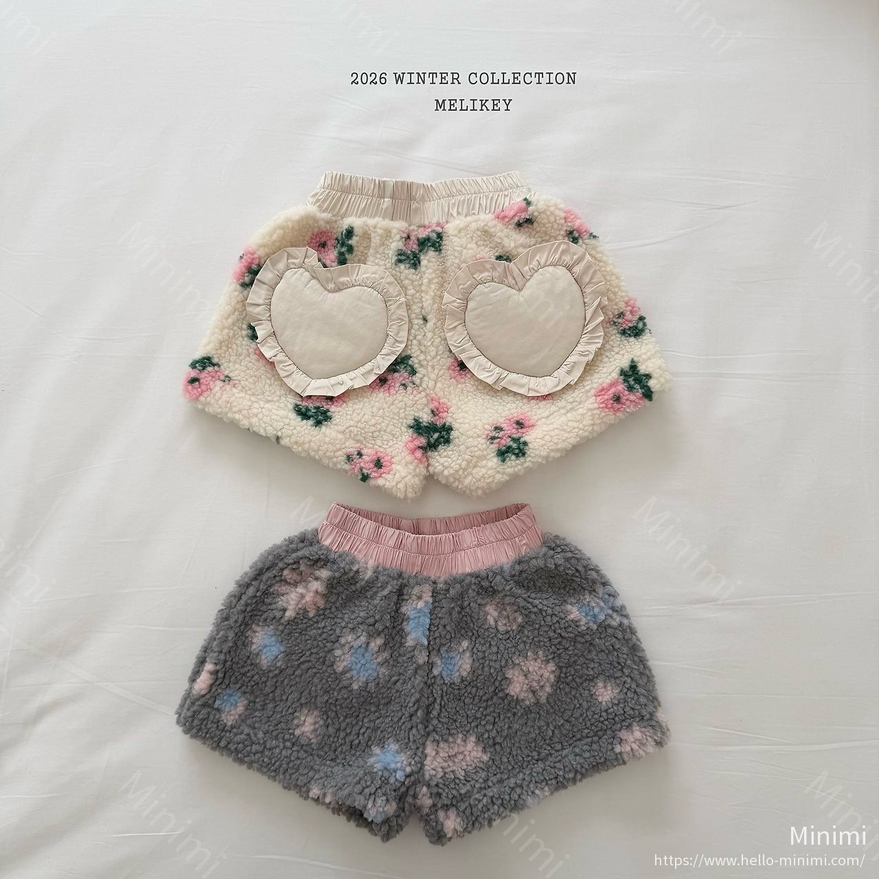Melikey Heart Flower Shorts 細節圖 21