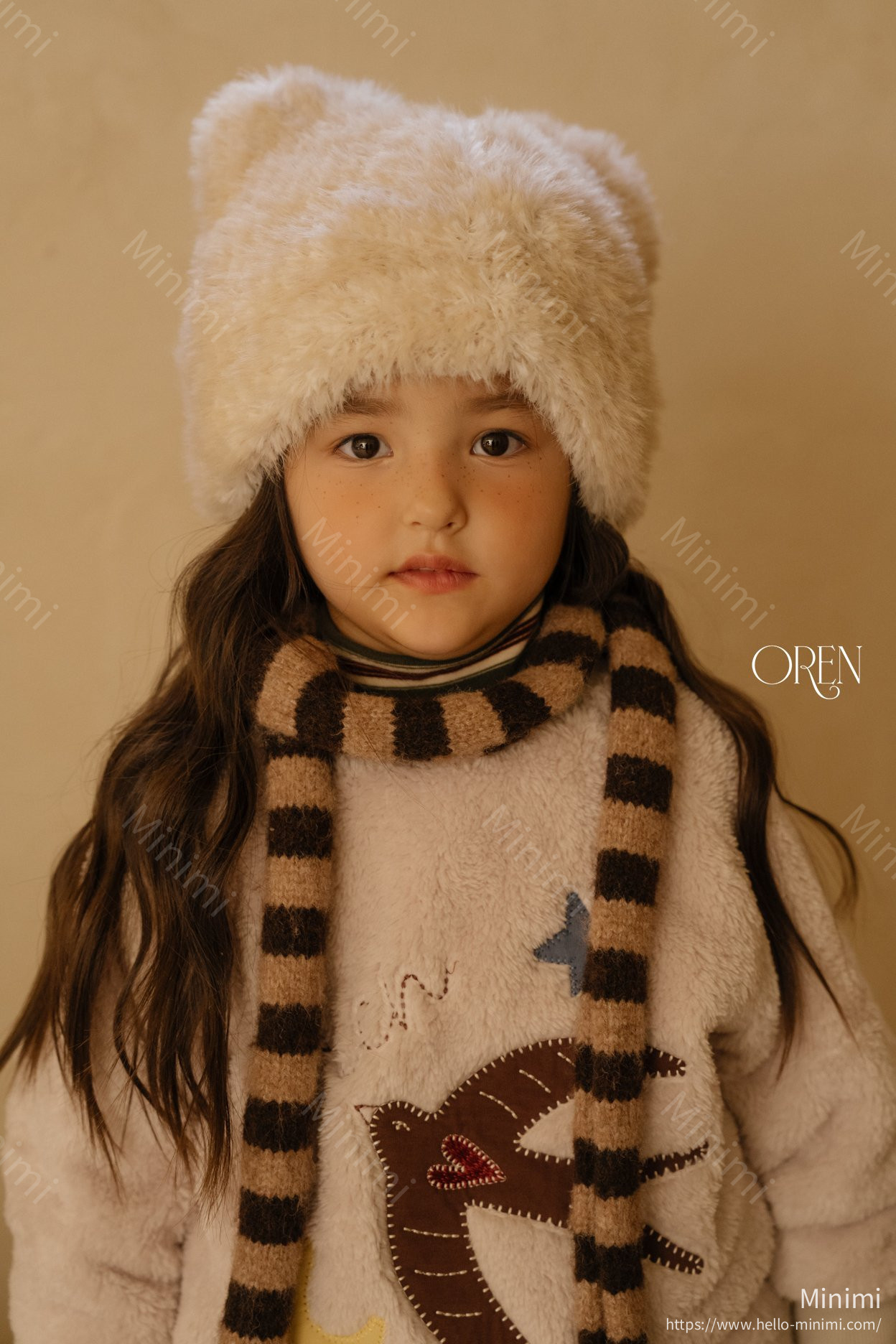 Oren Ambre Stripe Muffler 細節圖 6
