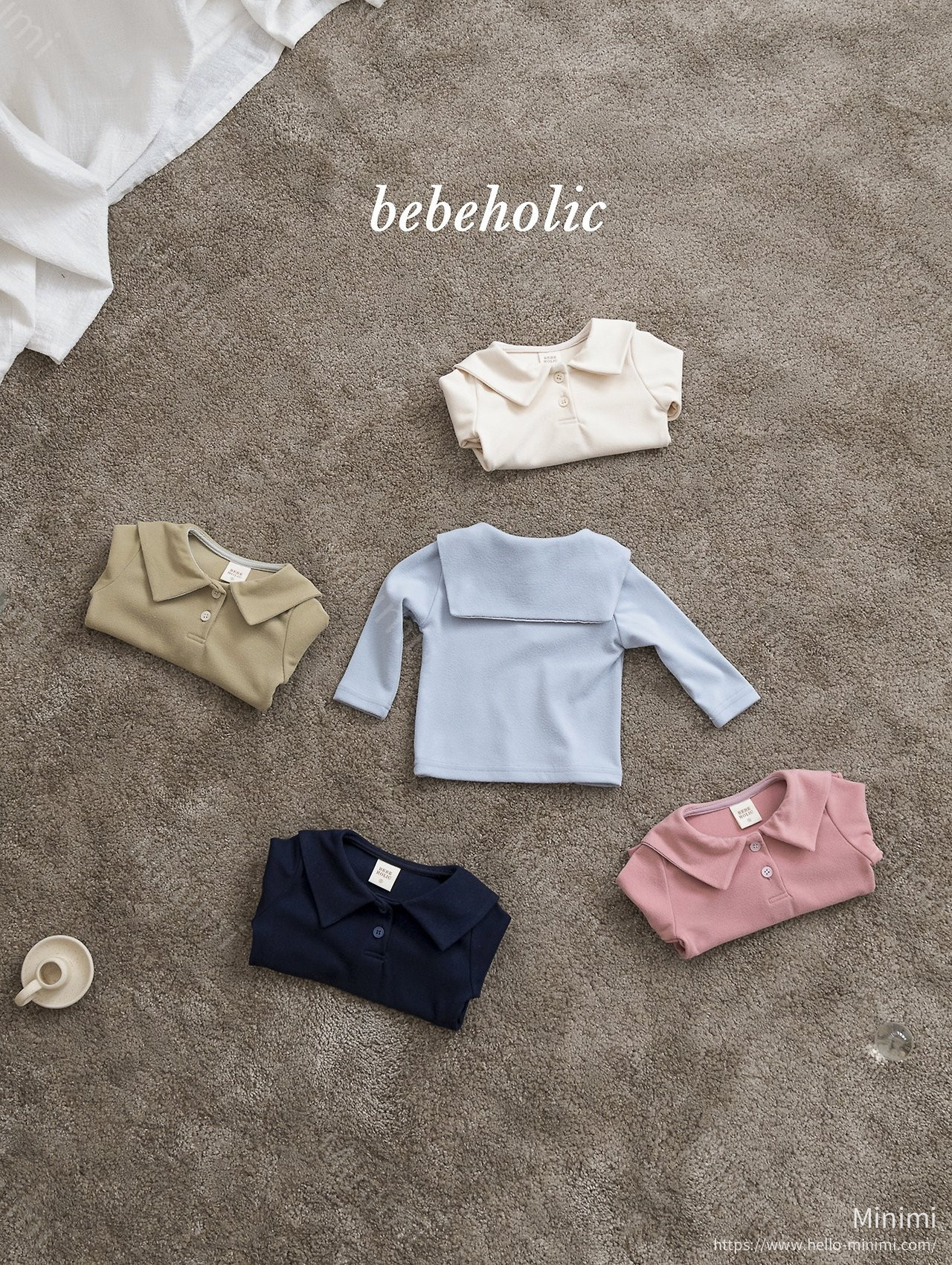 BEBEHOLIC Warm Collar Tee 細節圖 8