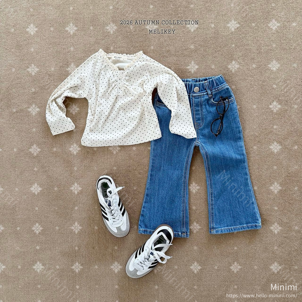 Melikey Dot Shirring T-shirt 細節圖 13