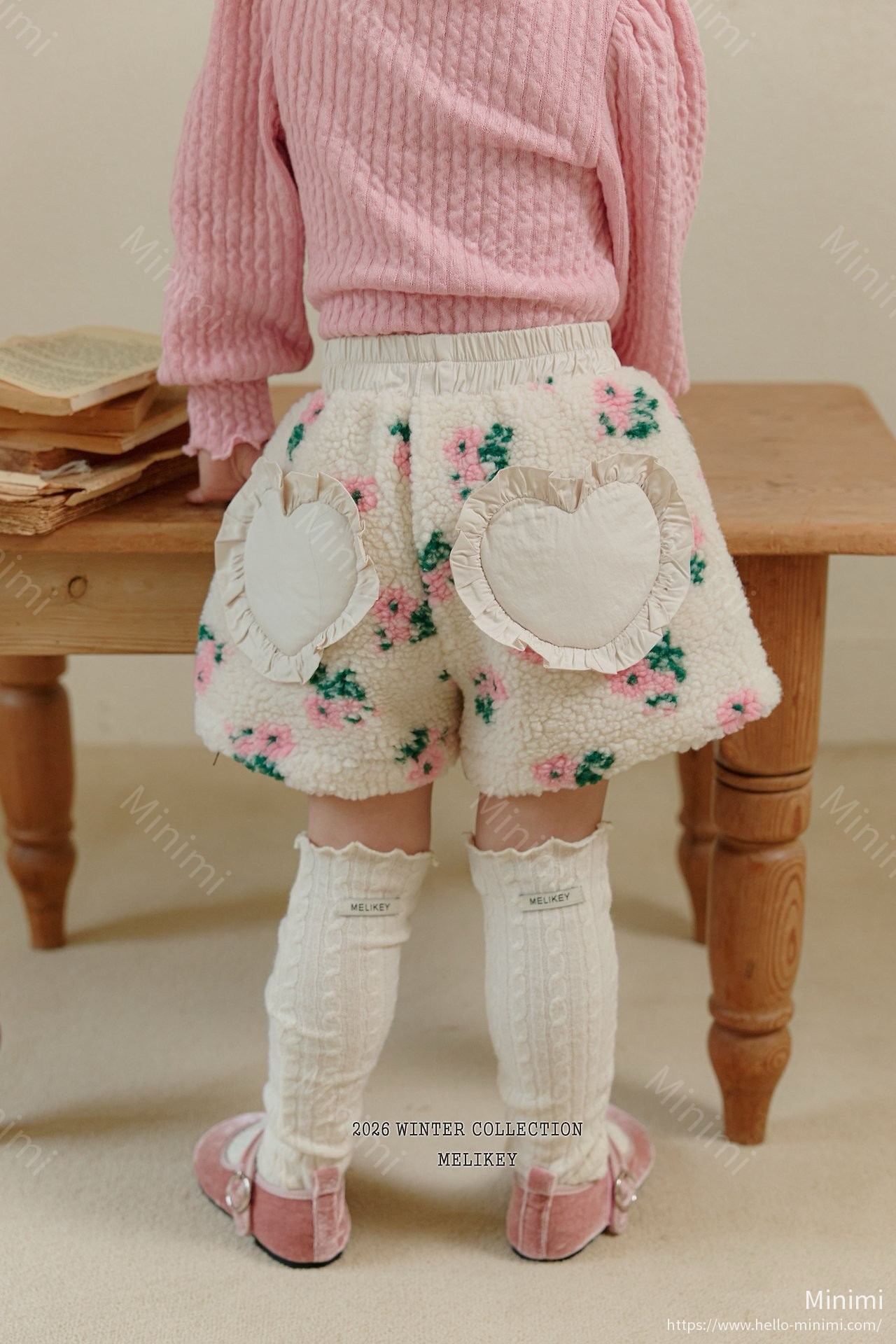 Melikey Heart Flower Shorts 細節圖 10