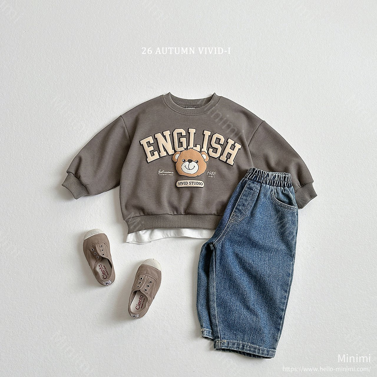 VIVID-I 3D English Bear Sweatshirt 細節圖 18
