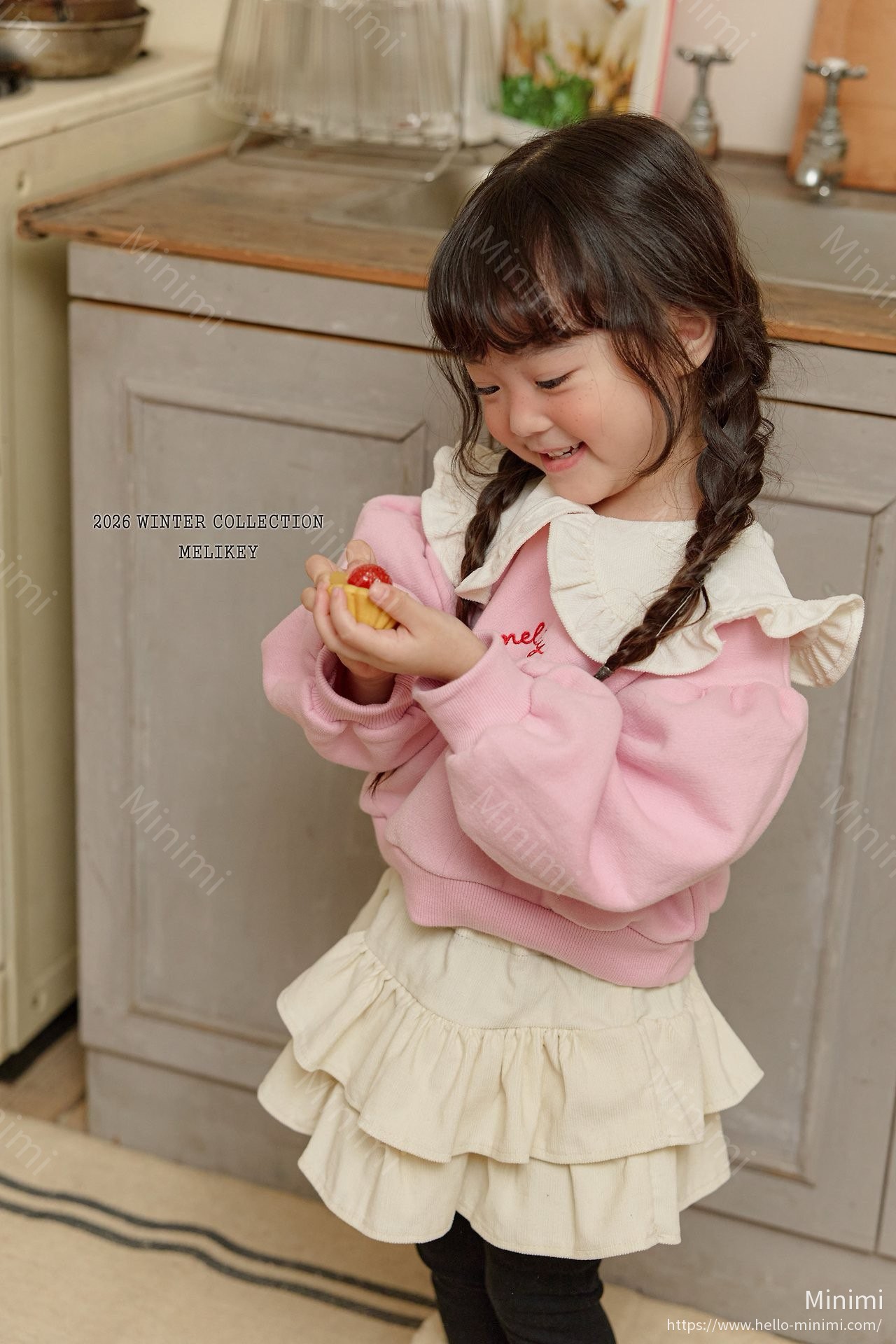 Melikey Cherry Collar Sweatshirt 細節圖 14