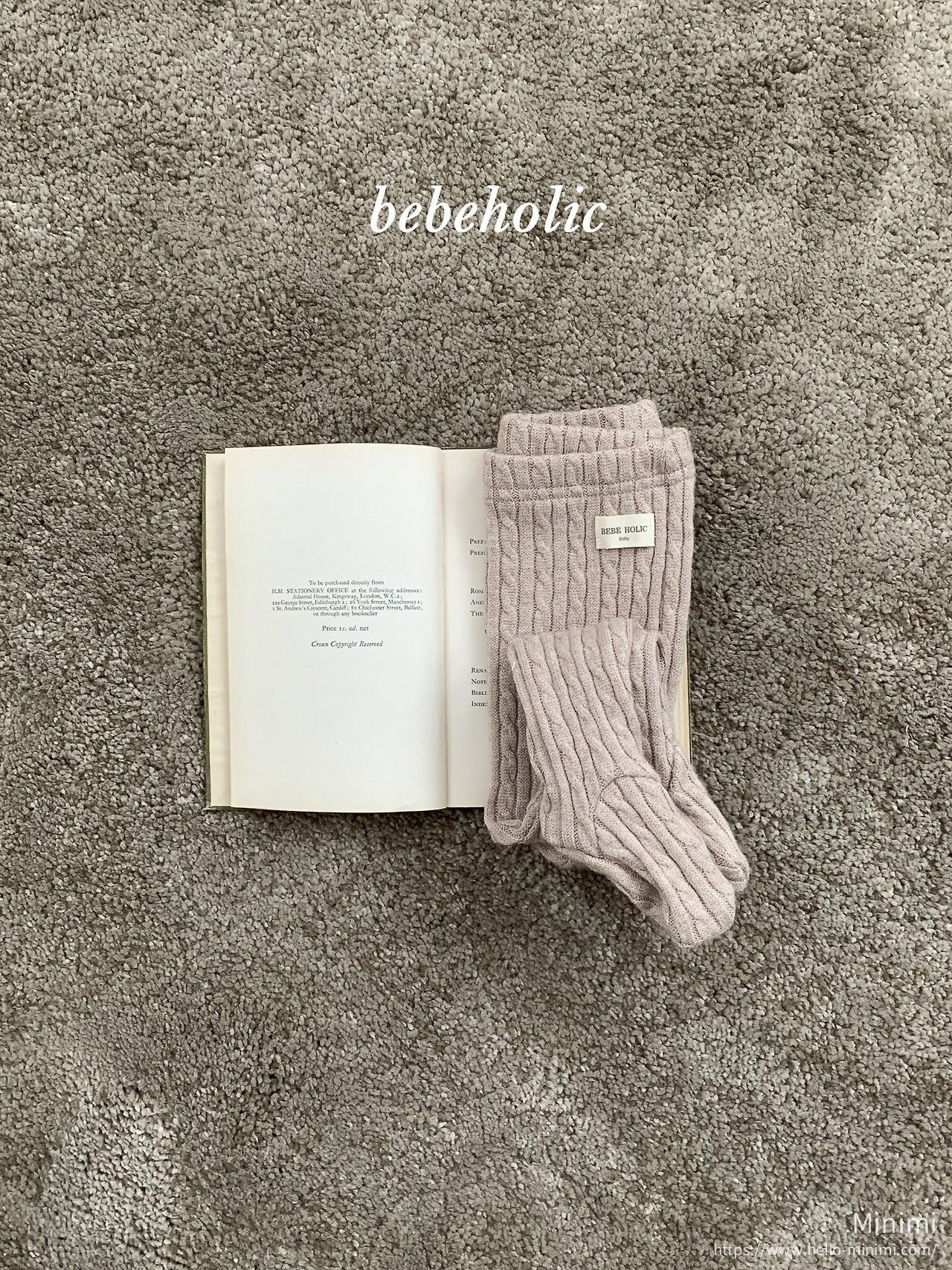 BEBEHOLIC Knit Footed Leggings 細節圖 9