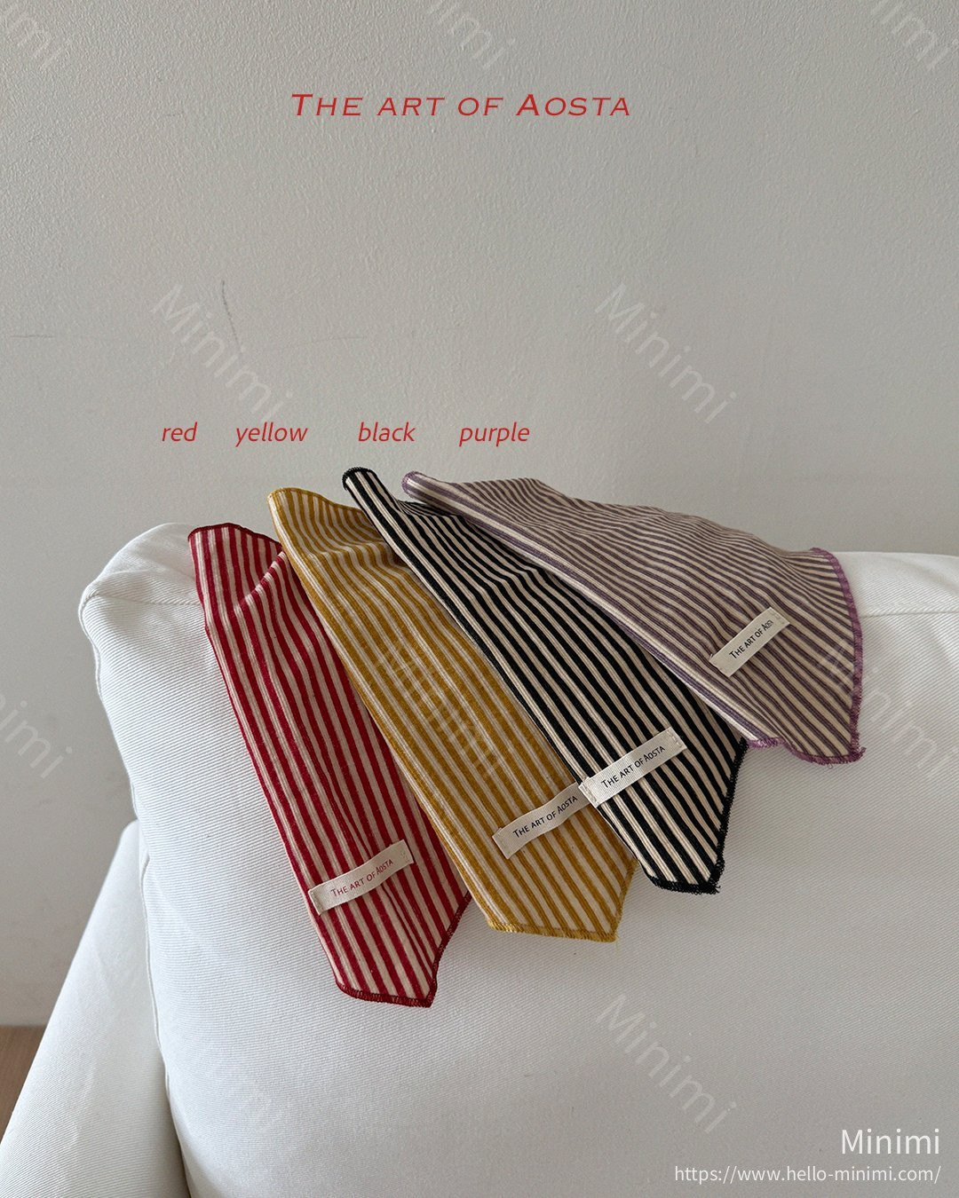 Aosta atelier Louis Scarf 細節圖 14