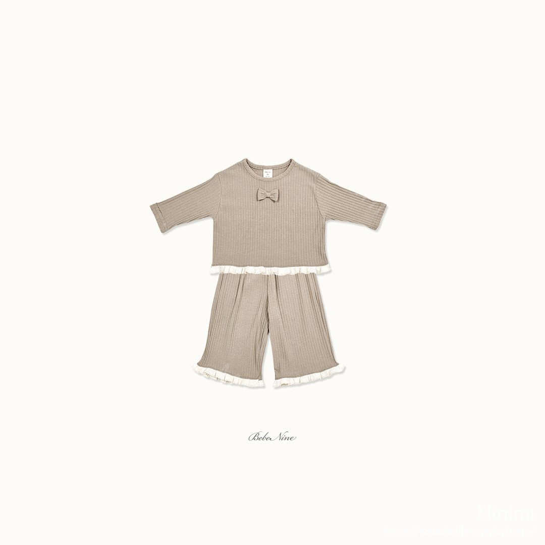 bebe nine Lily Frill Set 細節圖 16