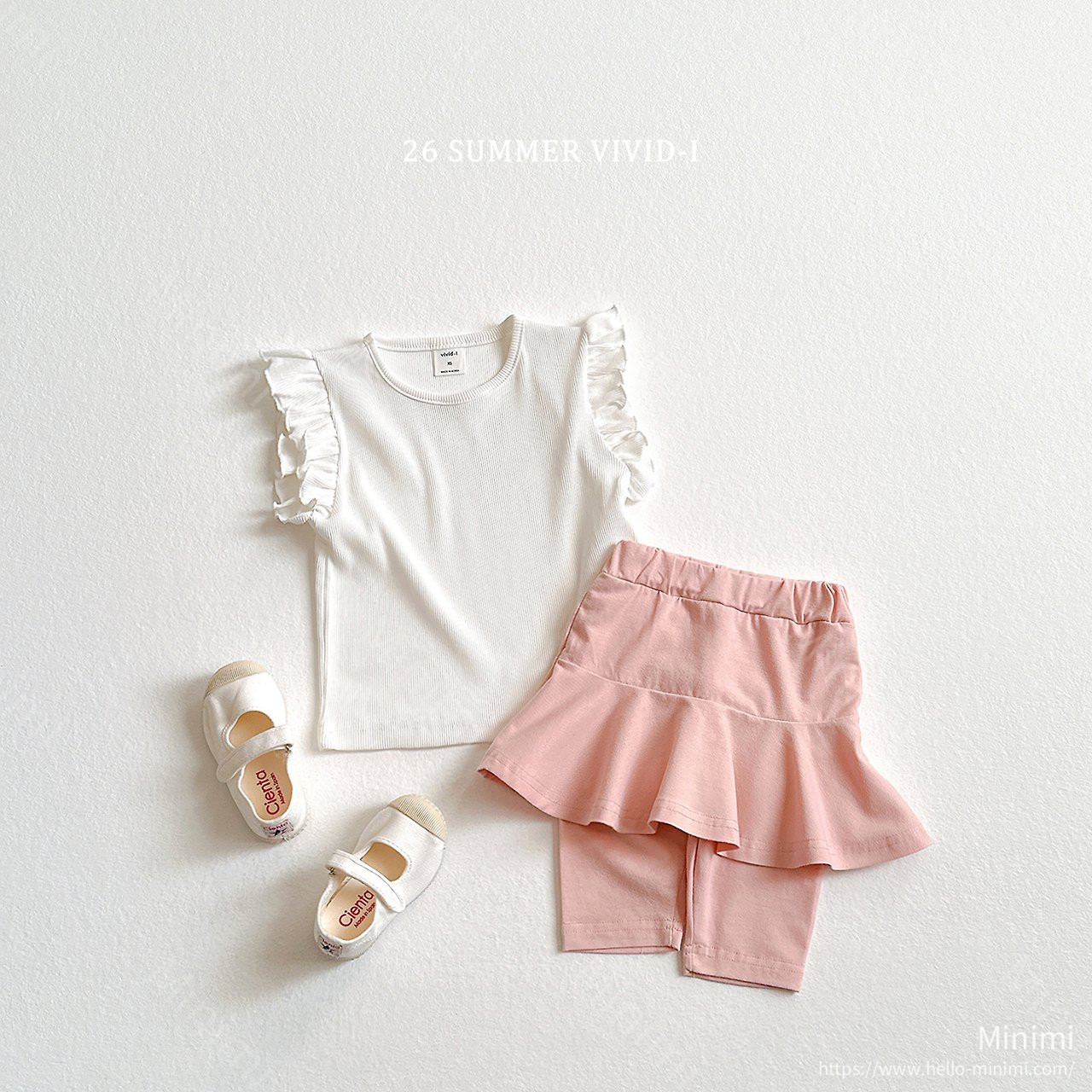 VIVID-I Ribbed Ruffle Sleeveless Top 細節圖 9