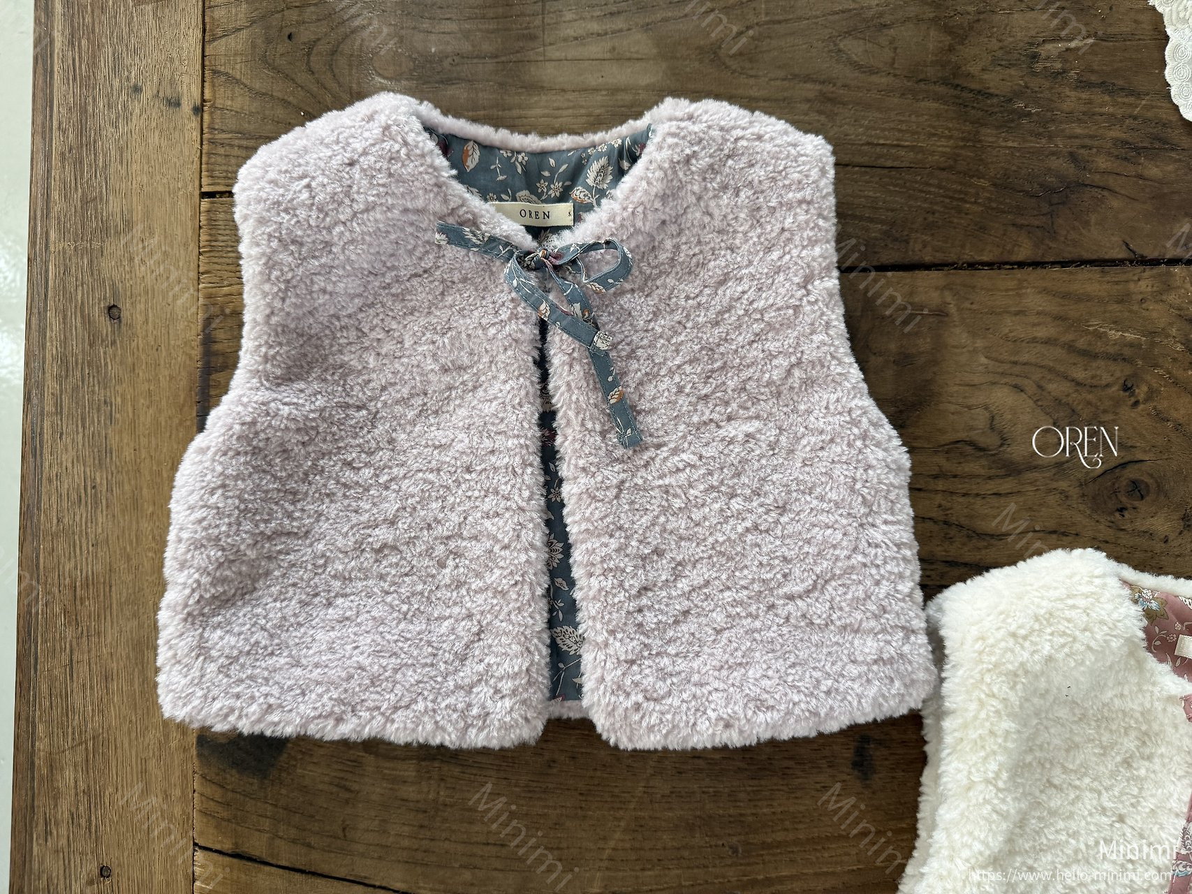 Oren Lavender Bear Vest 細節圖 29