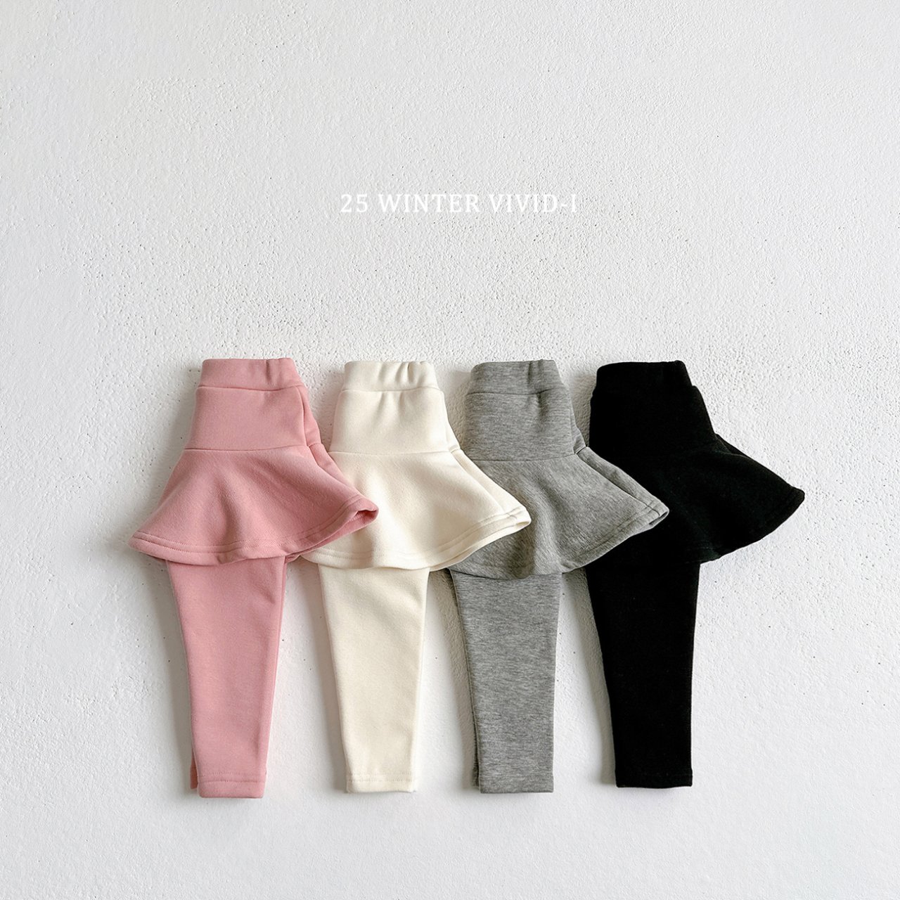 Winter Fleece Skirt Leggings