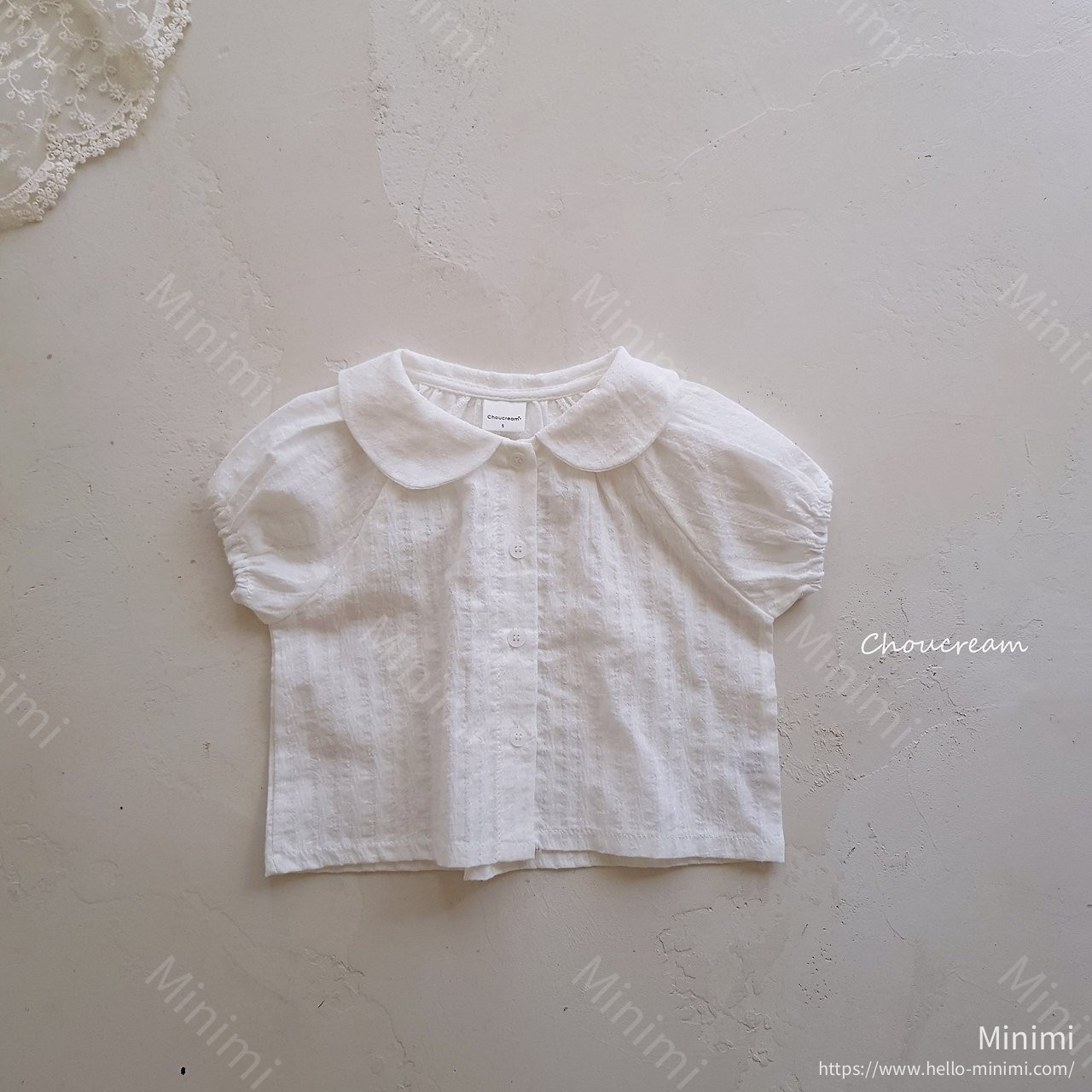 Bebe Round Collar Blouse (Summer)
