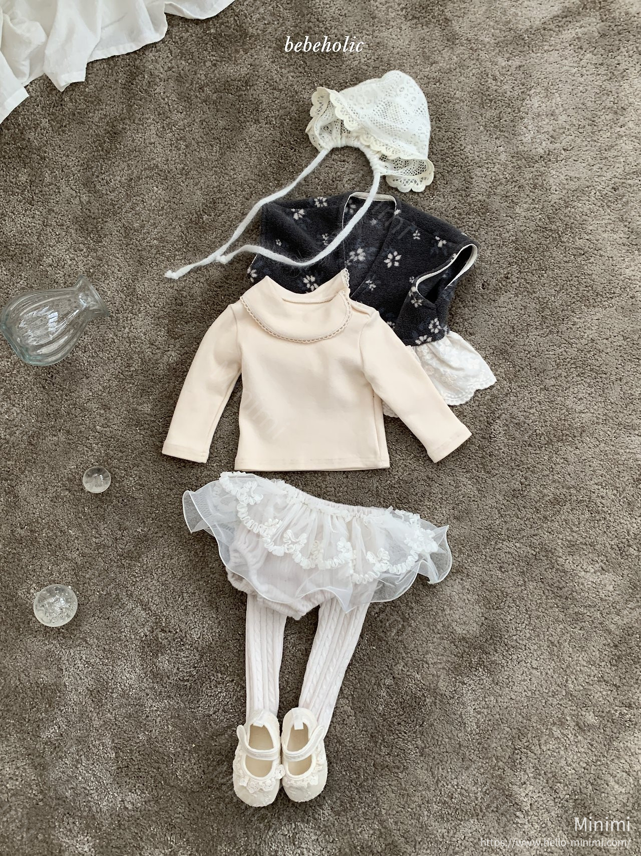 BEBEHOLIC Quilting Tulle Tee 細節圖 1