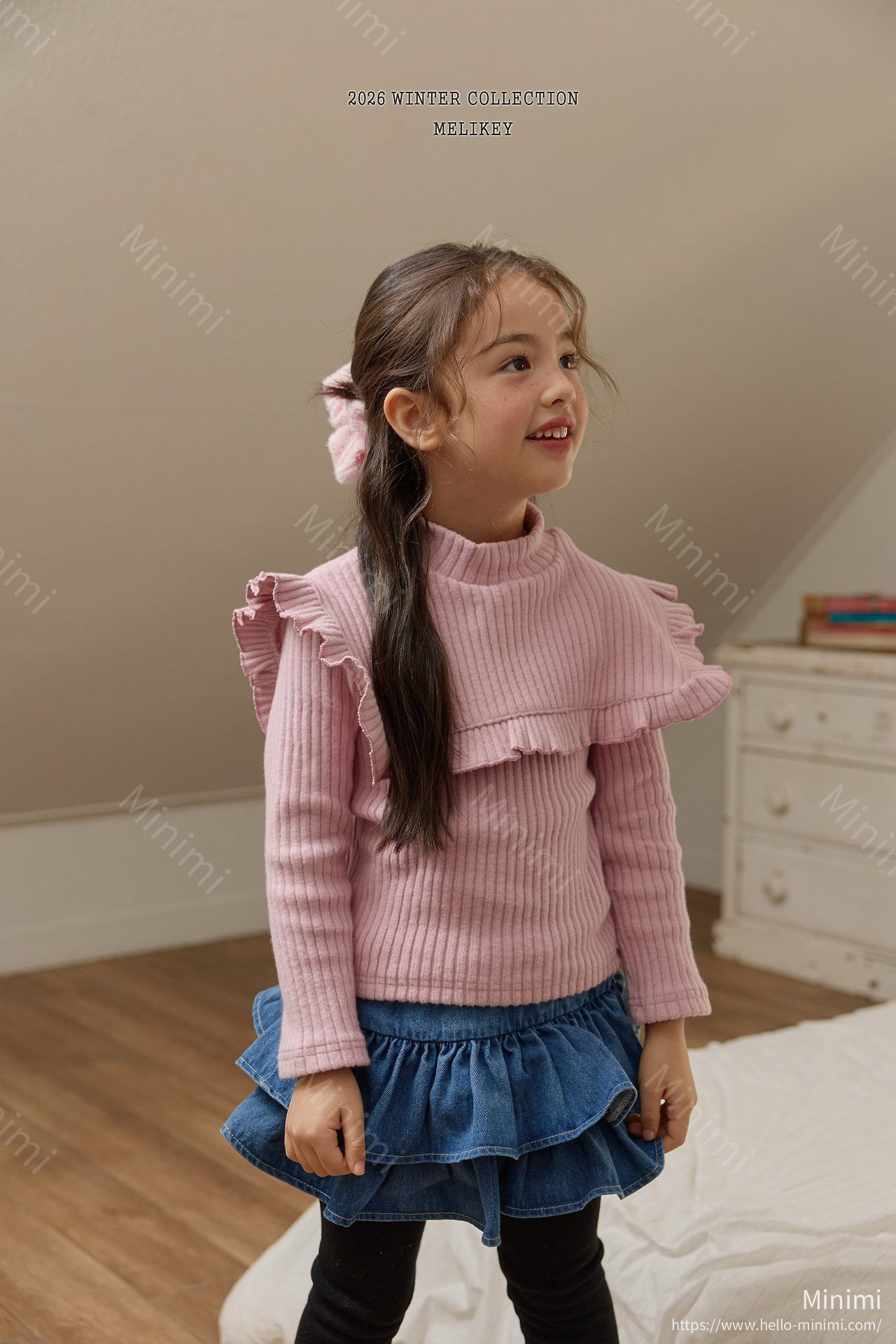 Melikey Cape Frill Tee 細節圖 2